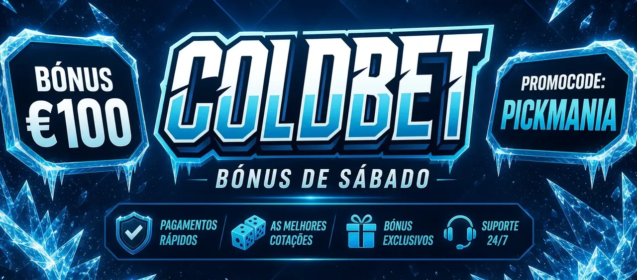 Bónus de Sábado Coldbet | 100% até €100 com promocode PICKMANIA