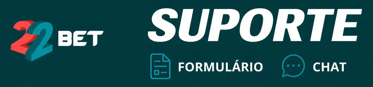 Suporte ao cliente 22Bet: chat em direto e contactos no website